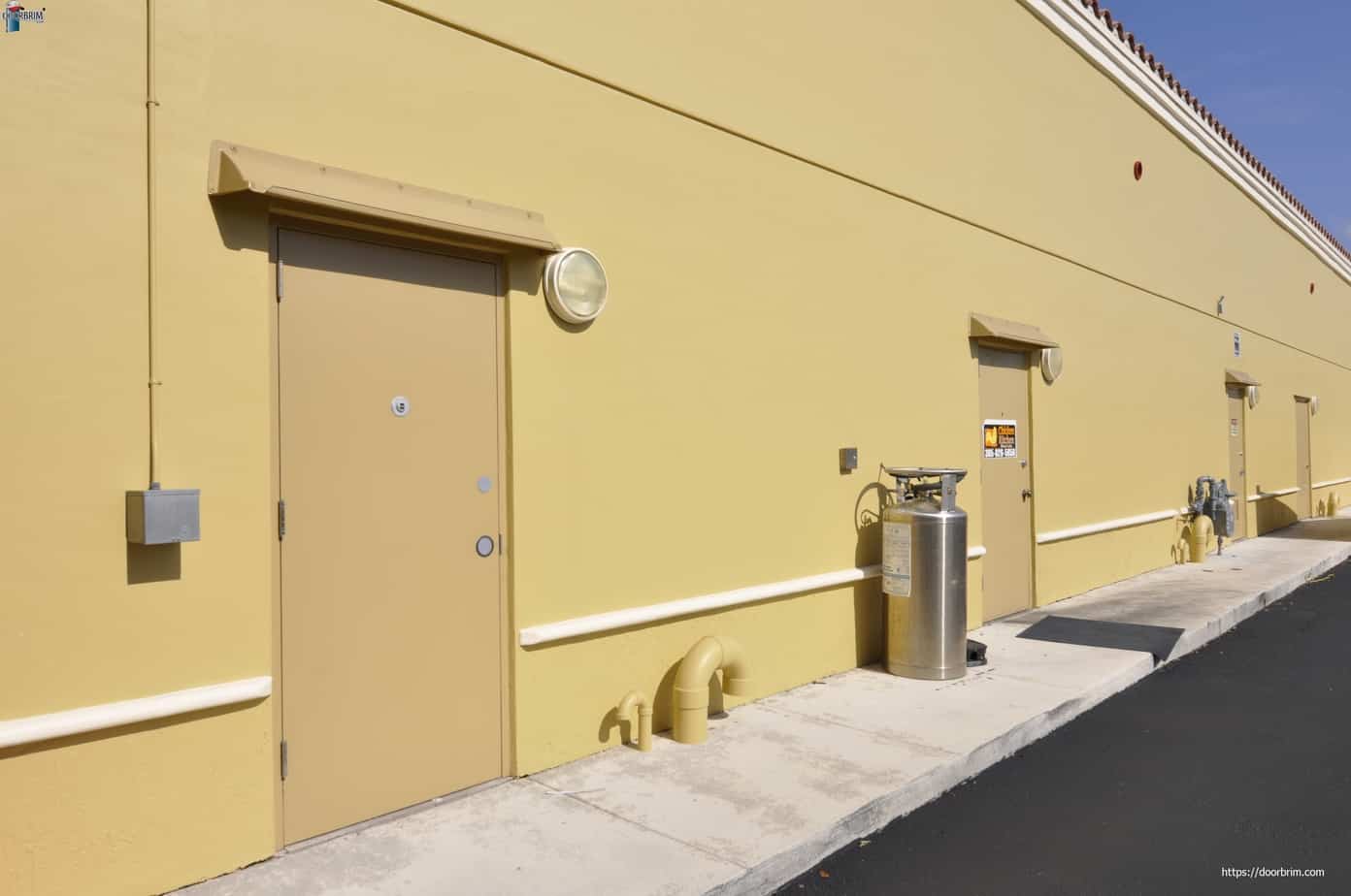 4. Doorbrim Commercial Door Rain Hood